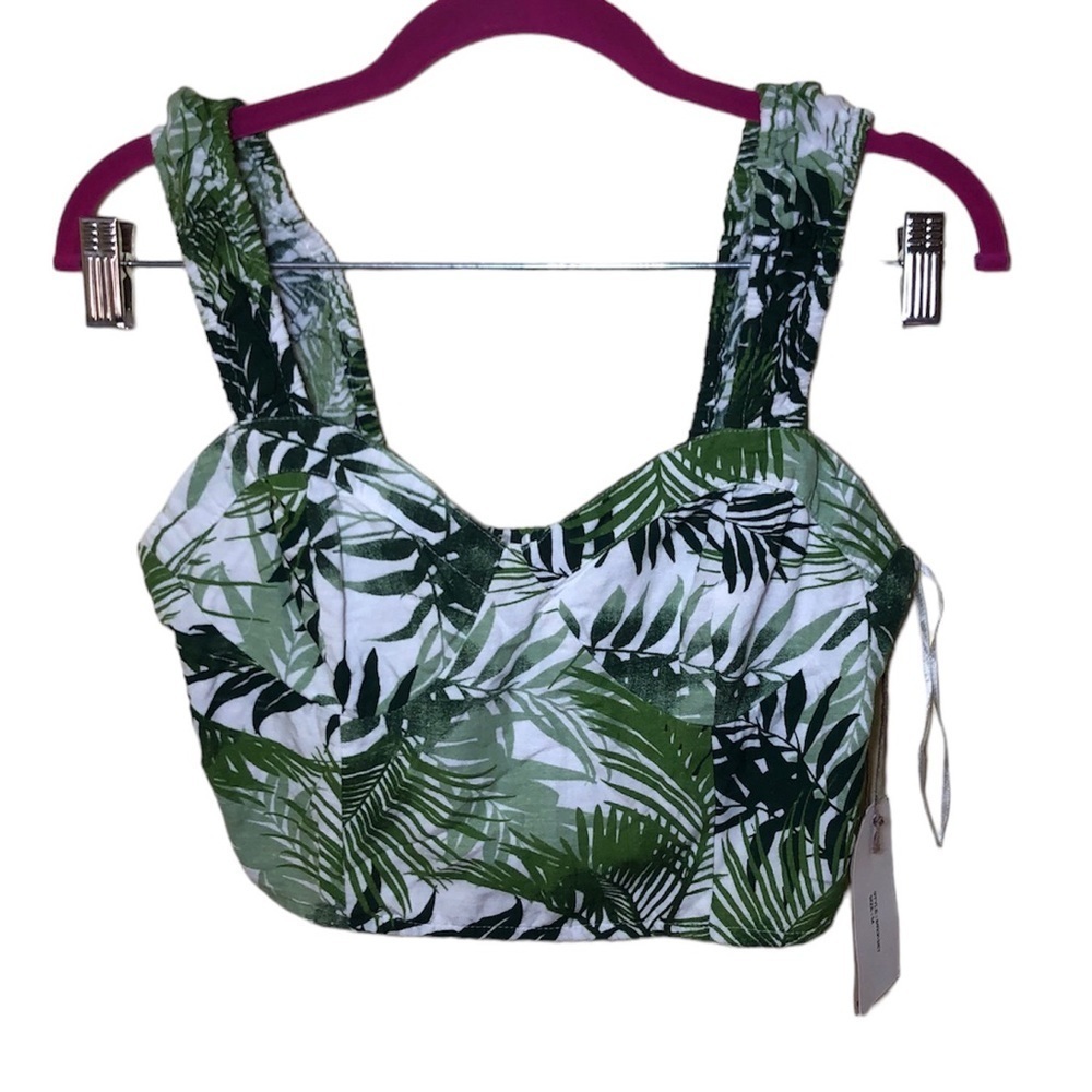 Midnight Sky Crop Top Tank Tropical size M